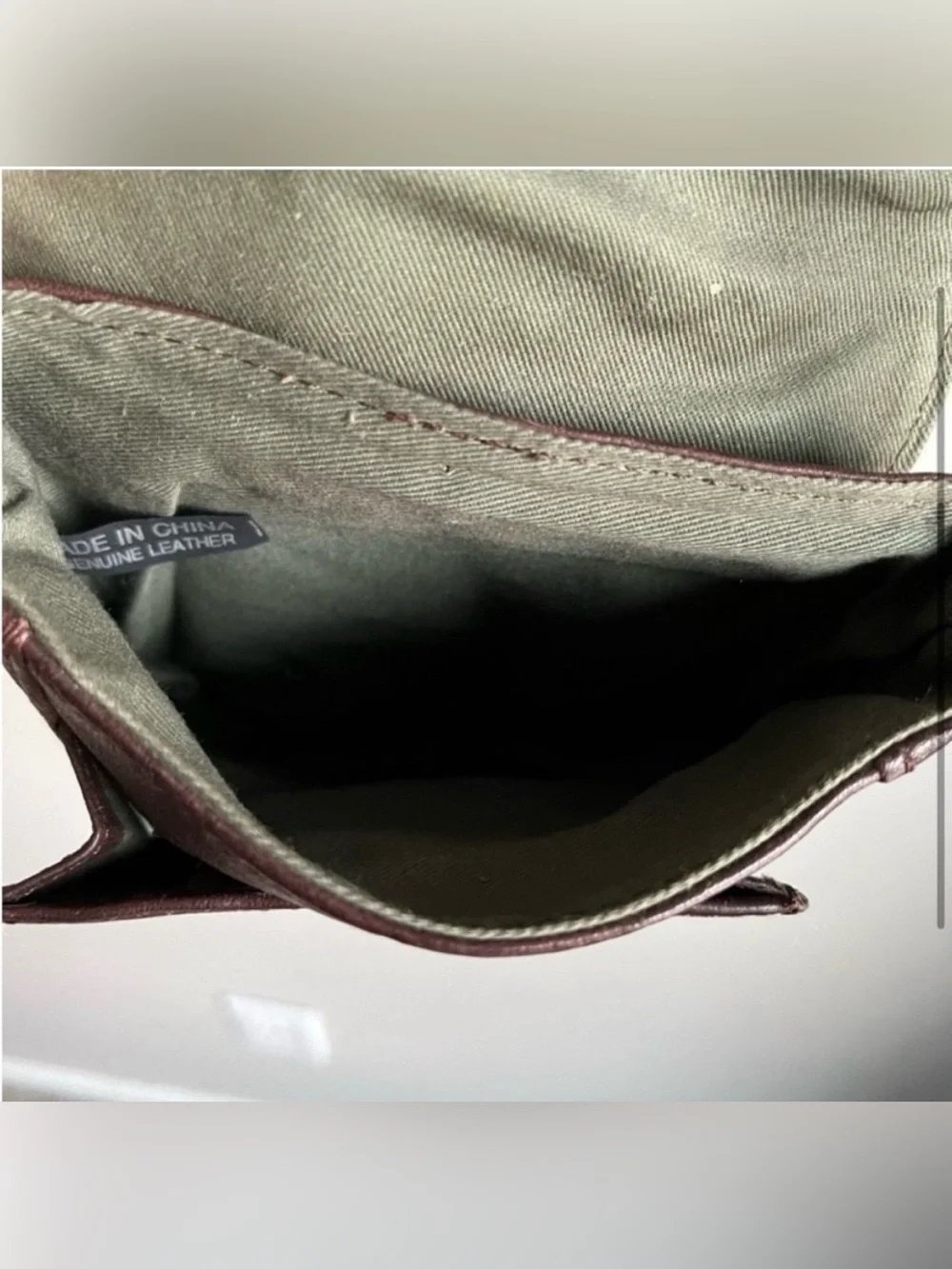 Fossil Brown Leather Small Crossbody